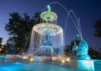 Studebaker Electric Fountain, Leeper Park, South Bend, IN