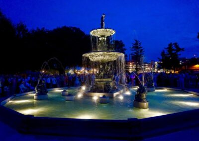 Studebaker Electric Fountain, Leeper Park